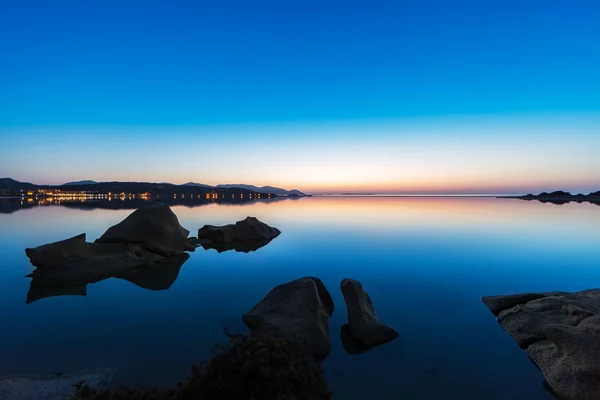 Alba Arriva Mare Silenzioso — Foto Stock