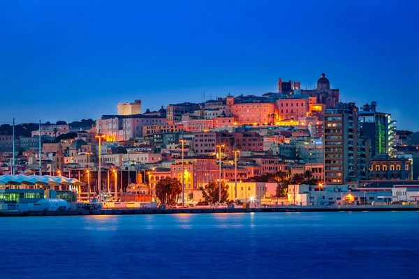 Cagliari Visto Desde Puerto — Foto de Stock