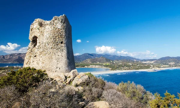 Torre Porto Giunco Sardinia — Stock Photo, Image