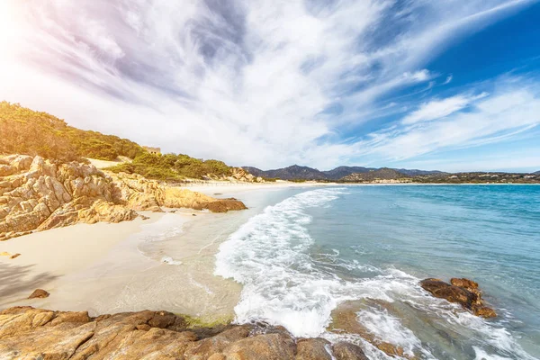 Beaches Porto Giunco Villasimius — Stock Photo, Image