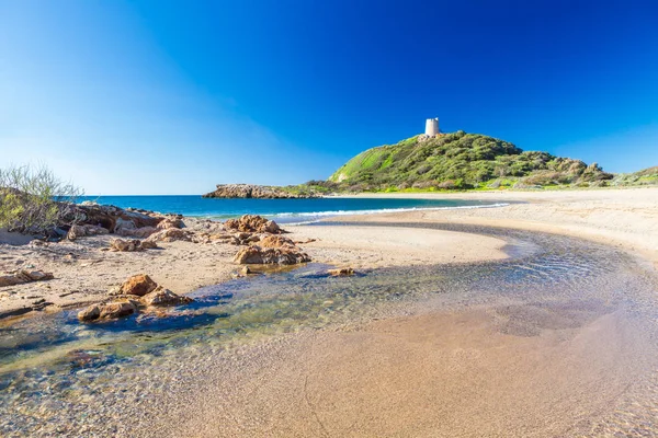 Portu Blue Sky Sardegna — Stock Photo, Image