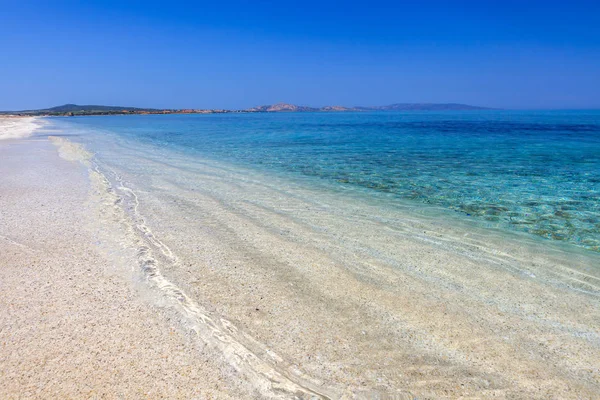 Helder Water Strand Van Saline Sardegna — Stockfoto