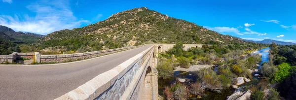 Bridge Picocca River Panorama — Stock Photo, Image