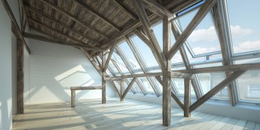 Rustik daire 02 - 3d Görselleştirme