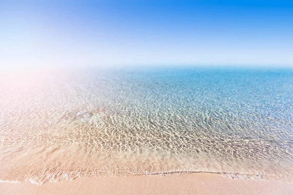 Luminoso Sole Spiaggia Sfondo — Foto Stock