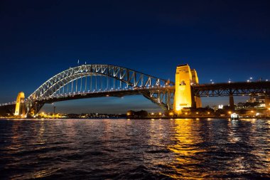 Gece, Sydney Harbor Bridge