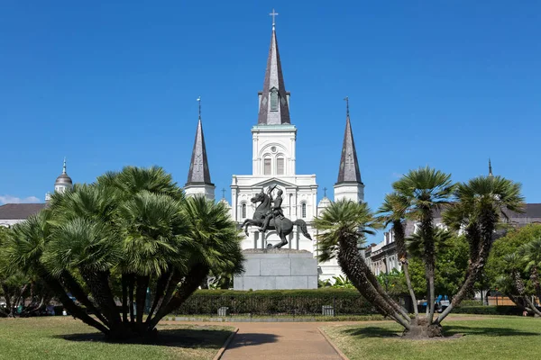 Catedral Saint Louis Nova Orleães Louisiana — Fotografia de Stock