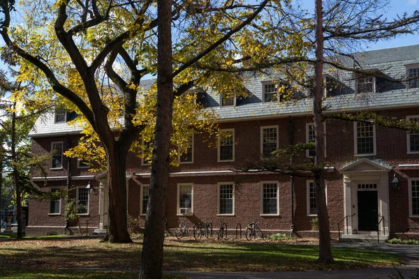 Parco Uno Dei Campus Della Città Cambridge Massachusets — Foto Stock