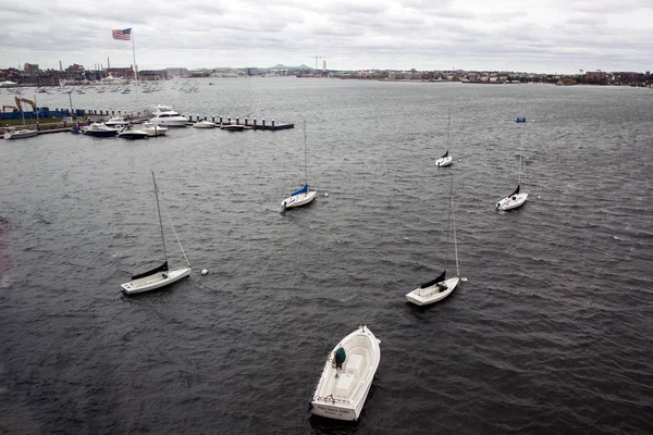 Ica Boston Dan Günbatımında Görüntülemek — Stok fotoğraf