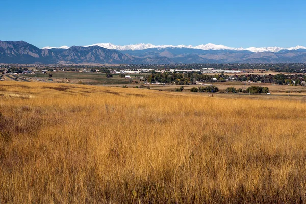 Colorado Way Boulder City View Mountains — Stock Photo, Image