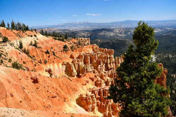 Scenic Red Rocks Hoodoos Bryce Canyon National Park — Stock Photo, Image