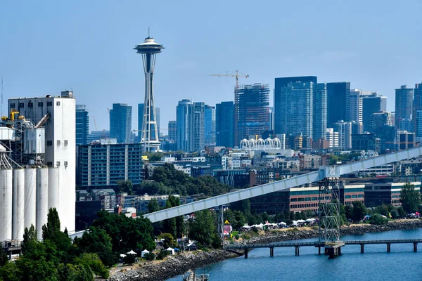 Seattle Skyline. — Fotografia de Stock