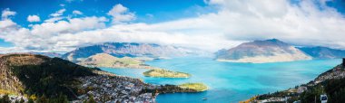 Queenstown ve Remarkables, Queenstown Yeni Zelanda görünümü