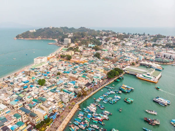 Cheung Chau Island Aerial Shot Hong Kong — Stock Photo, Image