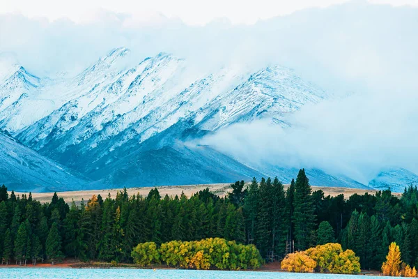 Amazing Landscapes Viewed Tekapo Observatory New Zealand — Stock Photo, Image