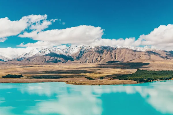 Niesamowite Krajobrazy Oglądane Obserwatorium Tekapo Nowa Zelandia — Zdjęcie stockowe