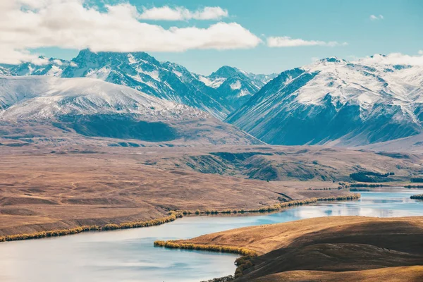 Tekapo Gözlemevi Yeni Zelanda Dan Inanılmaz Manzaralar — Stok fotoğraf