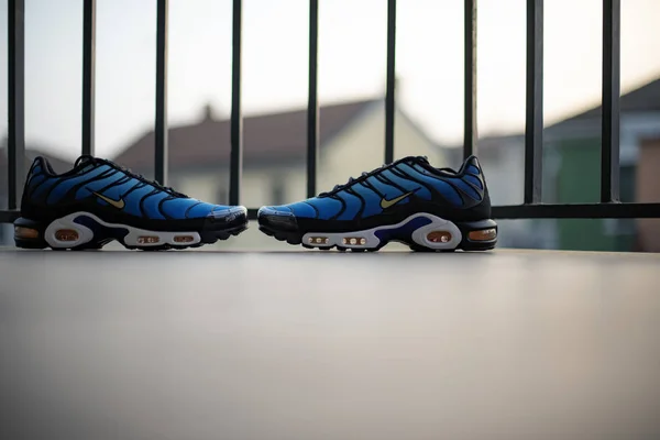 Nike Air Max Plus TN Hyperblue — Stok Foto