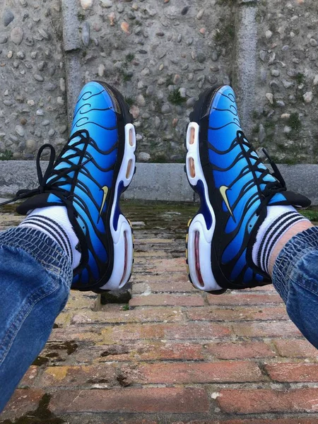 Nike Air Max Plus TN Hyperblue — Stok Foto