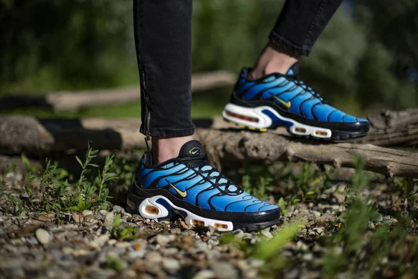 Nike Air Max TN Hyperblue — Stok Foto