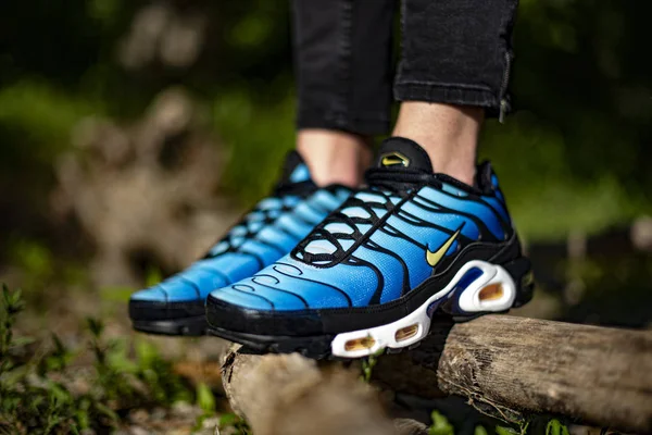 Nike Air Max TN Hyperblue — Stok Foto