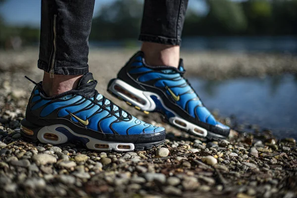 Nike Air Max TN Hyperblue — Stok Foto