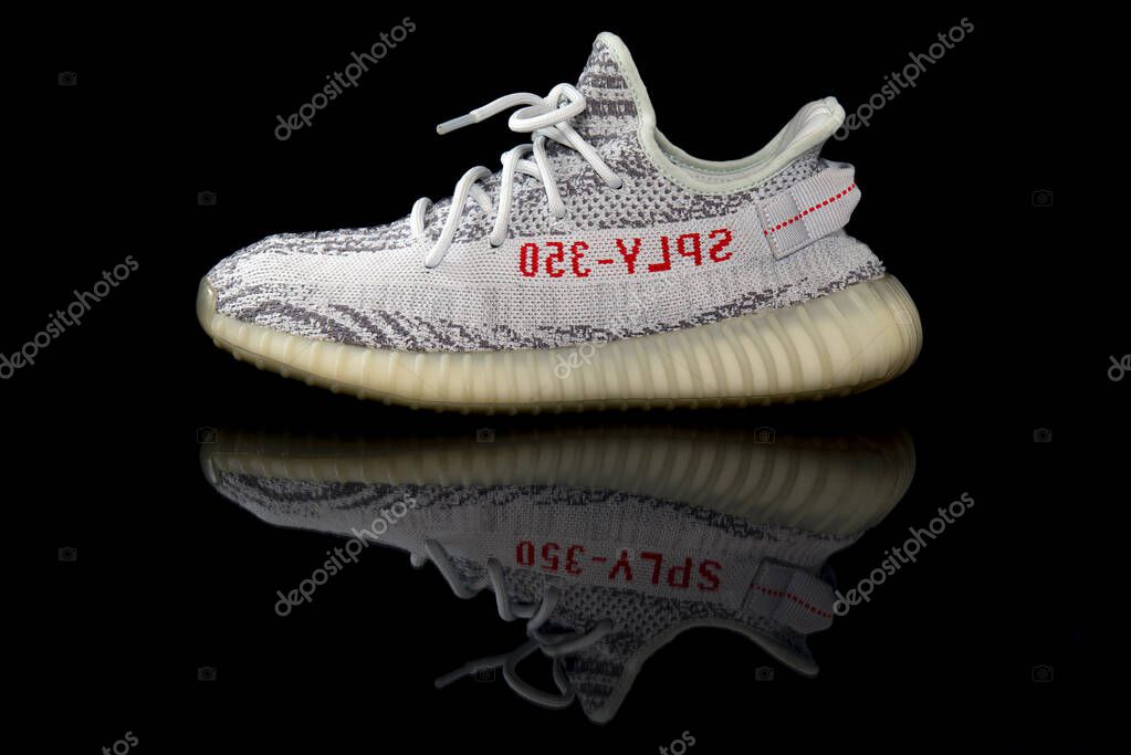 Pavia, Italy - October  2, 2020: Adidas Yeezy Boost  350 