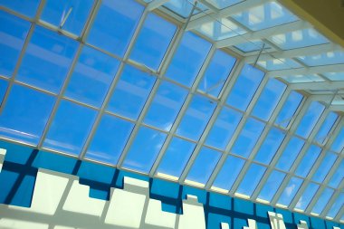 Cam çatı arka plan