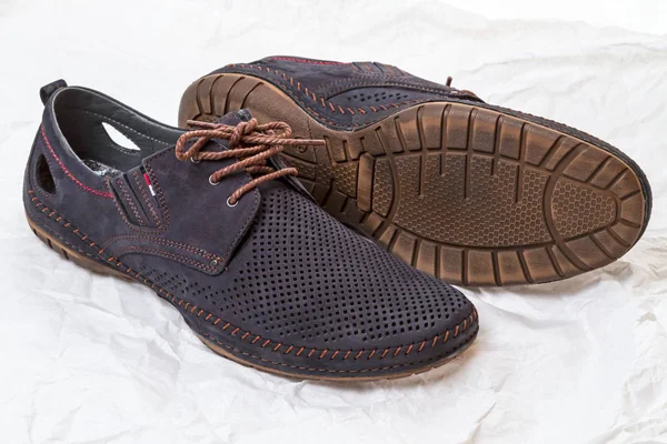 Summer men's shoes — Stock Photo, Image