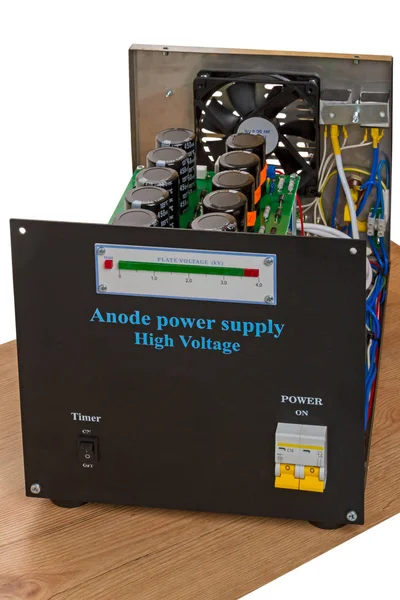 アノード電源高電圧 — ストック写真