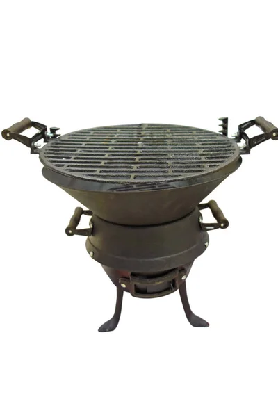 Cast iron oven for barbecue — Stock Photo, Image