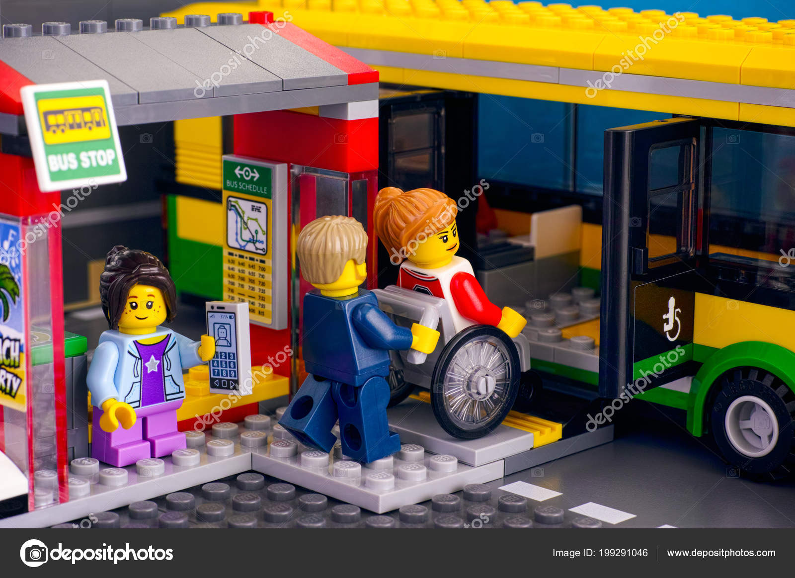 autobuses de lego