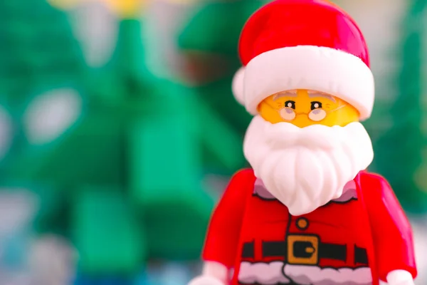 Tambov Rusya Federasyonu Eylül 2018 Portre Lego Noel Baba Noel — Stok fotoğraf