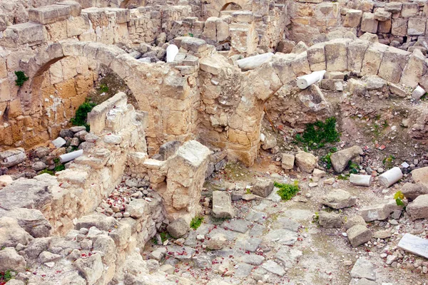Kemerli Akdeniz Antik taş kalıntıları.