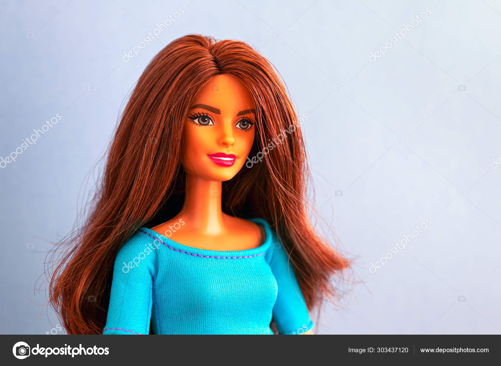 barbie dolls with blue hair