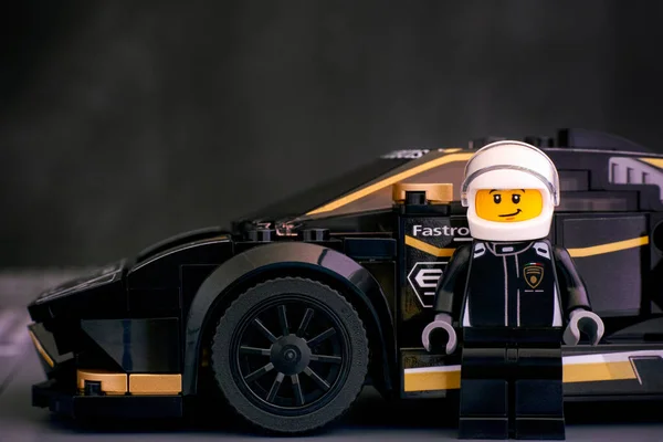 Tambov Federazione Russa Giugno 2020 Lego Lamborghini Huracan Super Trofeo — Foto Stock