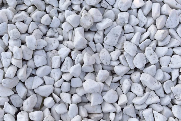 Weiße Kieselsteine Stein Textur und Hintergrund — Stockfoto