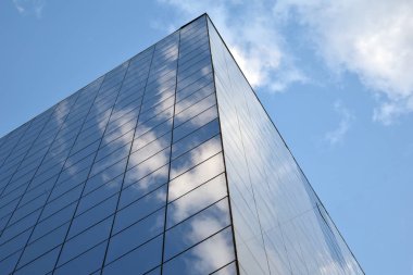 Stok fotoğraf modern cam siluetleri