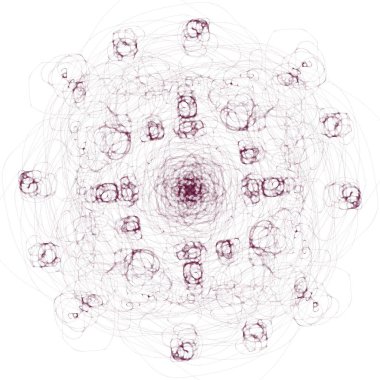 Soyut dikişsiz geometrik desen 