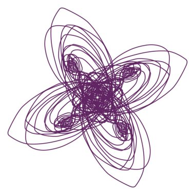 Soyut dikişsiz geometrik desen 