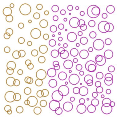 Dekoratif elementlerin kusursuz deseni.