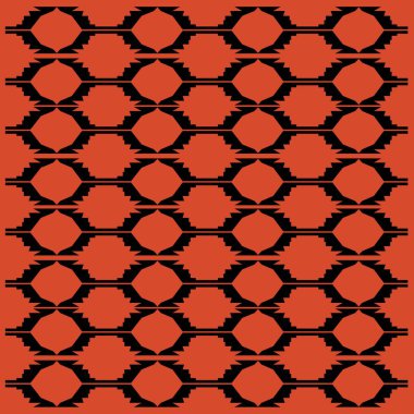 Dekoratif elementlerin kusursuz deseni.