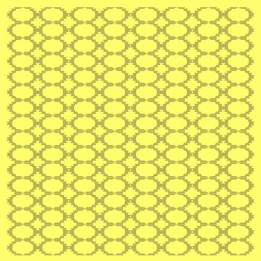 Dekoratif elementlerin kusursuz deseni.