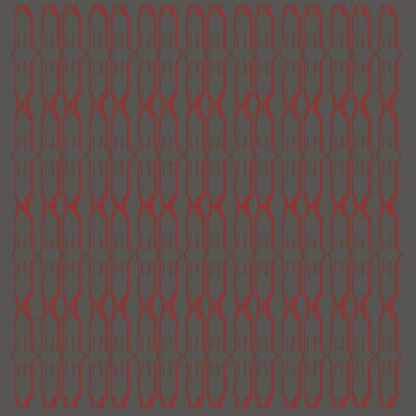 Dekoratif elementlerin kusursuz deseni.