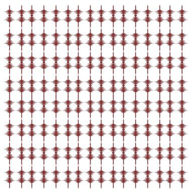 Dekoratif elementlerin kusursuz deseni.