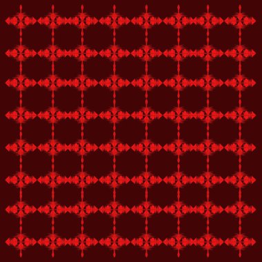 Dekoratif elementlerin kusursuz deseni.