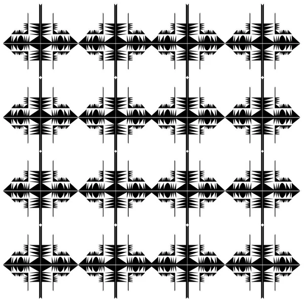 Bezproblemowy Wzór Elementów Dekoracyjnych — Zdjęcie stockowe
