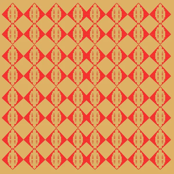 Seamless Pattern Decorative Elements — ストック写真