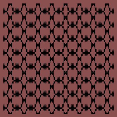 Dekoratif elementlerin kusursuz deseni.