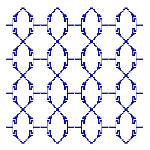 创新的老式设计元素 蓝白色 — 图库矢量图片